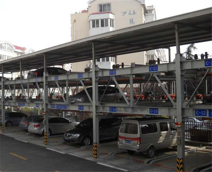 三層升降橫移車庫